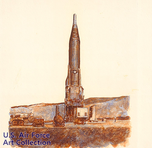 Early Atlas Rocket